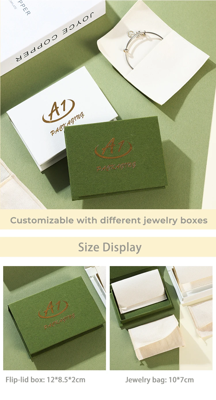 product a1 eco recyclable luxury embossed modern rectangle jewelry gift boxes pendant box paper jewelry ring necklace magnetic-6