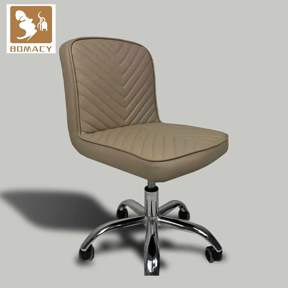 Black Transparent Acrylic pink Hairdressing Dryer Hydraulic with Wash Basin  Hair Spa Chairs Luxury Nail Pedicure Salon Stools