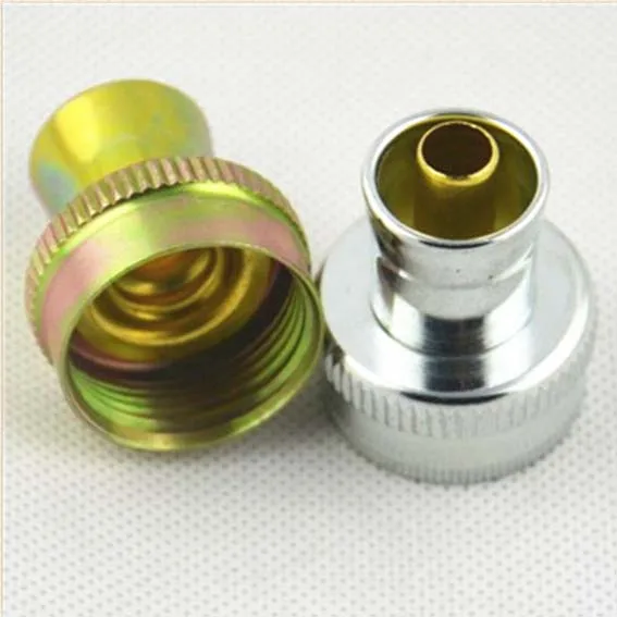 Washing machine dishwasher cold and hot water hose coupling yellow color silvery color hose unicoupling