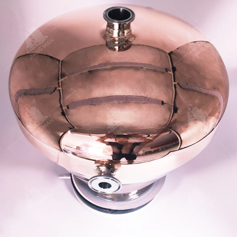 Small Distillery Spare Parts for Brewing Equipment Copper Column Copper Onion Bulb Use in Distiller
