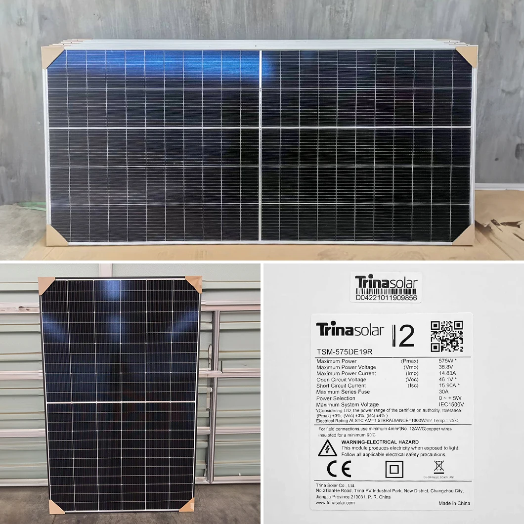 Trina Wholesale Price Solar Panels 590W 600W 610W Monocrystalline ...