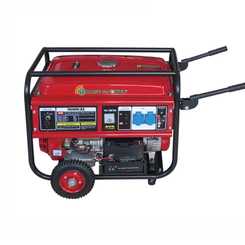 SHRAISE RZ9600CX Rate 7200w Max 8000w Gasoline Generator With Astra Korea Optional Design