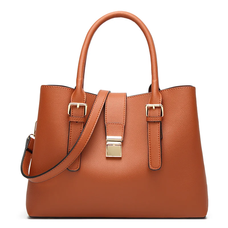 Pu Leather Tote Bags For Women Handbag Ladies Bags Zipper Purses and cartera sac a main bolsa guangzhou Handbag
