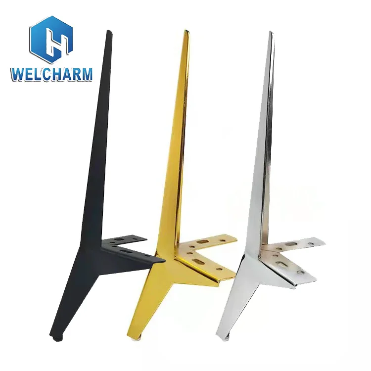 European Style New Fancy Sofa Leg Parts Modern Chrome Furniture Legs Feet Metal Gold Sofa Legs