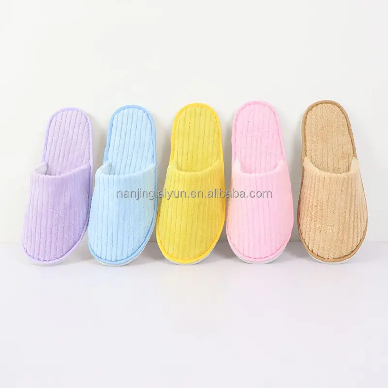 Hotel Guesthouse Disposable Products High-grade Coral Velvet Slippers Club Home - Buy Hotel Slippers,Slipper Hotel,Hotel Disposable Product on Alibaba.com
