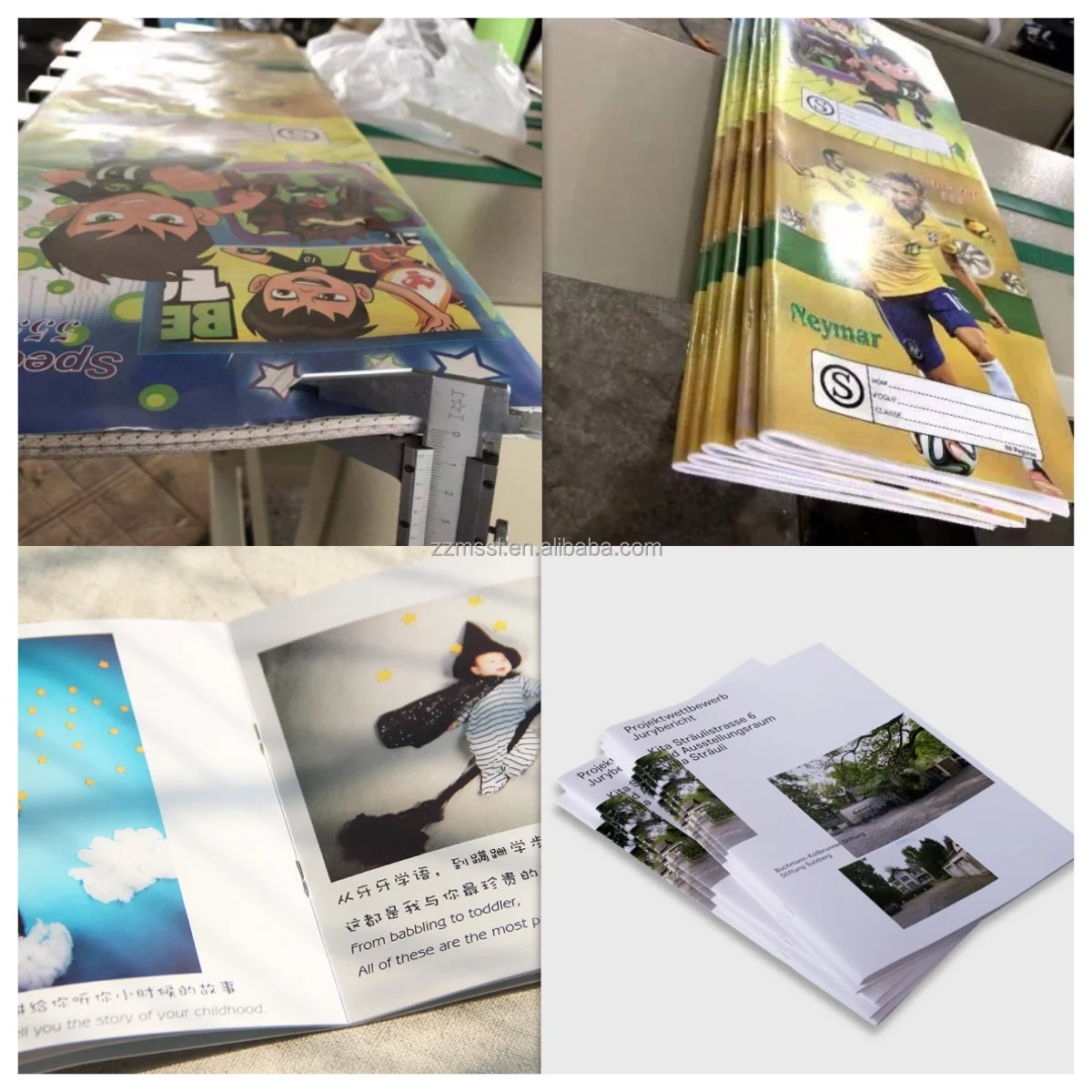 Automatic Booklet Maker A3 Catalog Folding Machine A4 Staple Binding Brochure Staple Saddle Stitch