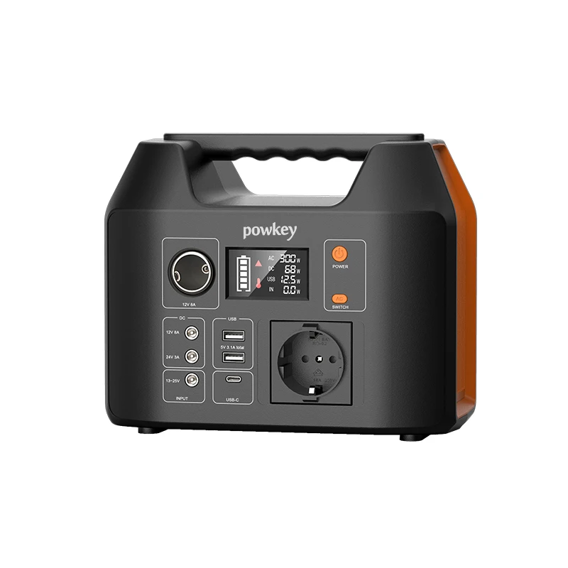 Solar Energy Battery Storage 300W Computer Chargers for Laptops Camping 220V Portable Power Station