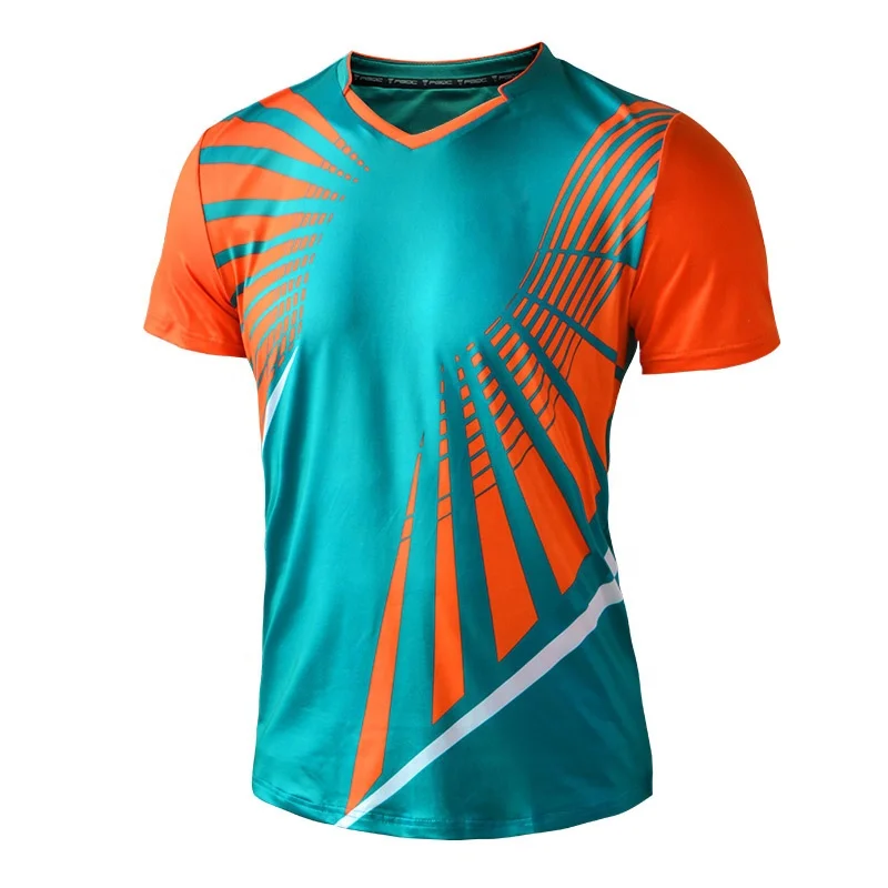 Sweat Absorbing Sunscreen Loose and Comfortable Personal Custom Sublimated Badminton Jersey