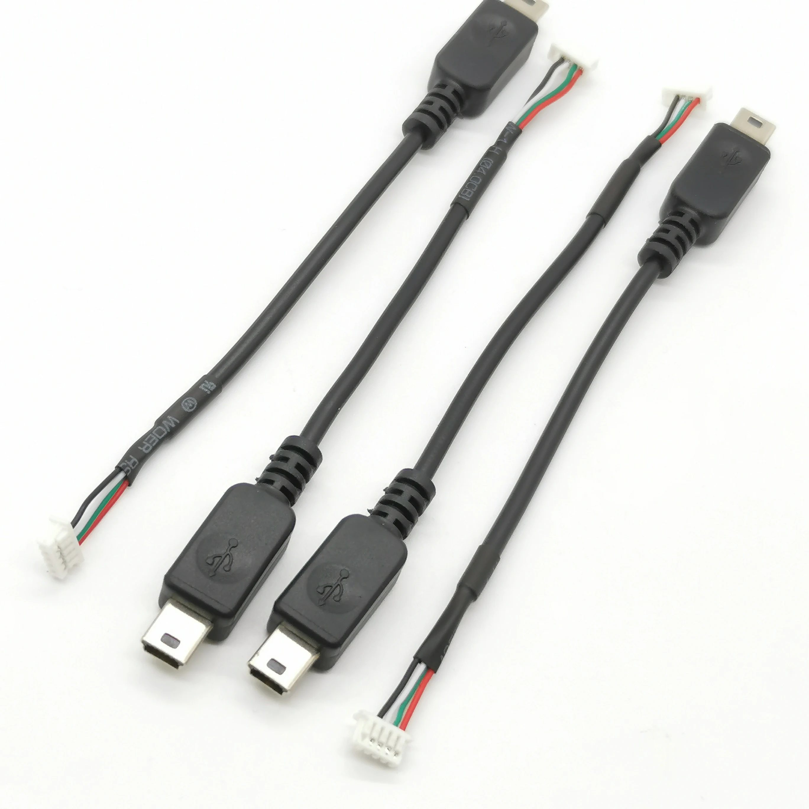 4pin 5pin JST Molex Picoblade to Micro USB Mini B Plug Cable