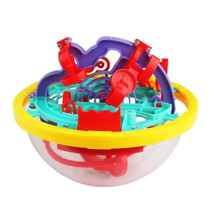 Laberinto 3D RUNEAY De 12cm Con 100 Niveles, Bola Mágica De Rompecabezas, Juguete Para Niños De 4 A 8 Años, Ideal Para Viajes Y Aliviar El Estrés