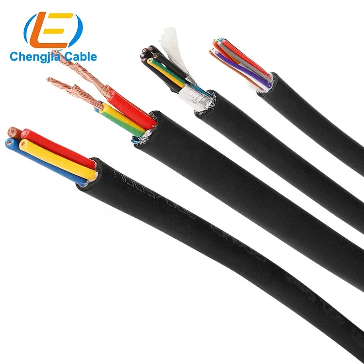 Ультрагибкий кабель UL2517 4x20AWG Гибкие кабели по индивидуальному заказу