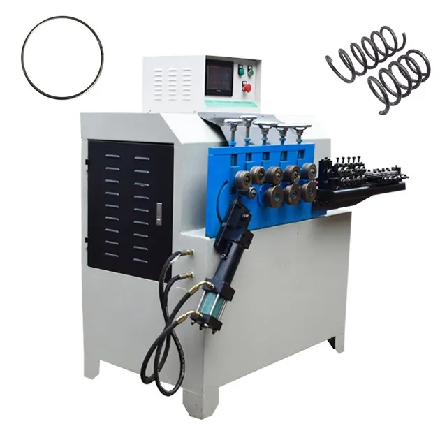Full Automatic Metal Bending Processed Flat Iron Sheet Curtain Circle Steel Wire O Ring Making Machine