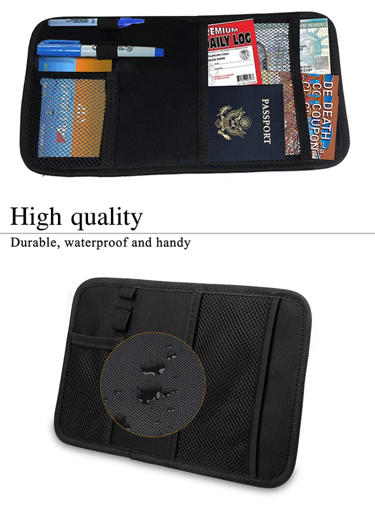 Wholesale Yakeda Portable Car Document Holder Bag Organizer Auto Car