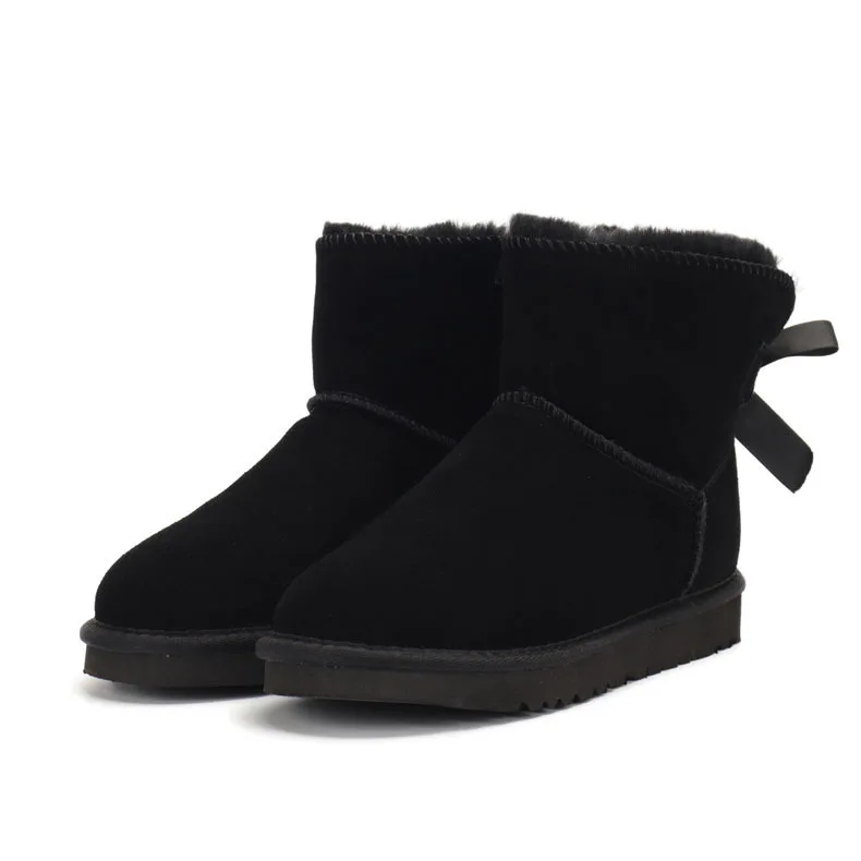 Ante oveja de invierno Zapatos de mujer Piel de lana Botas de invierno Botas  de invierno Calzado de cuero genuino Botines comprar a buen precio —  entrega gratuita, reseñas reales con fotos —