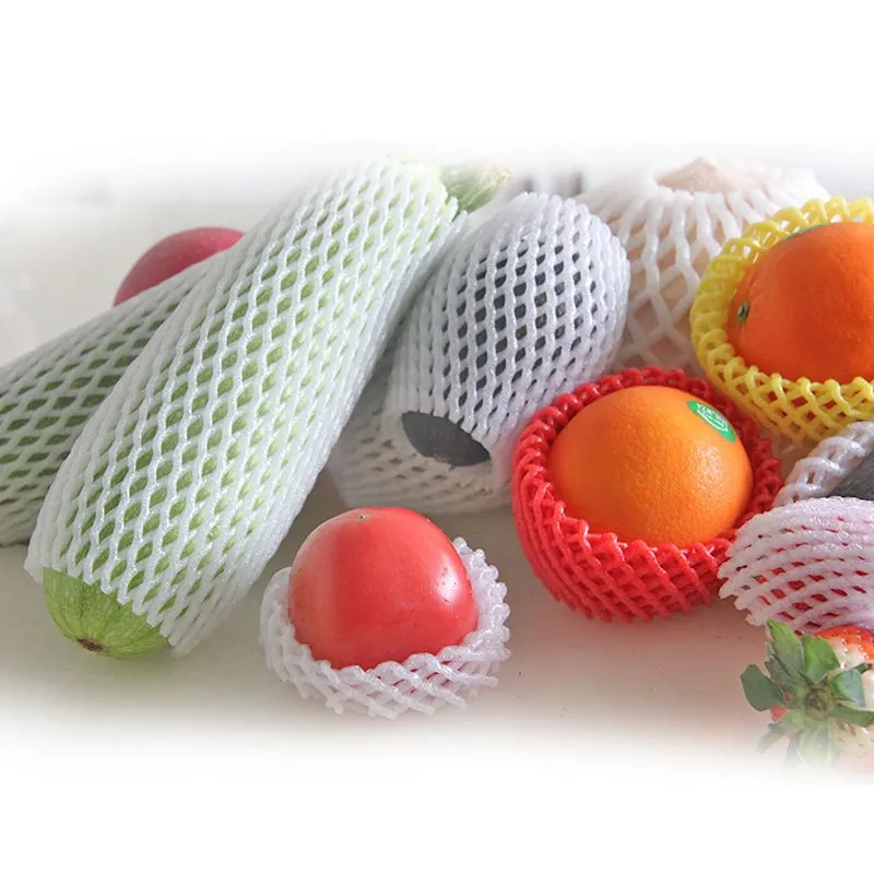 Expanded Mesh Protective Foam Sleeve Elastic Fruit Netting
