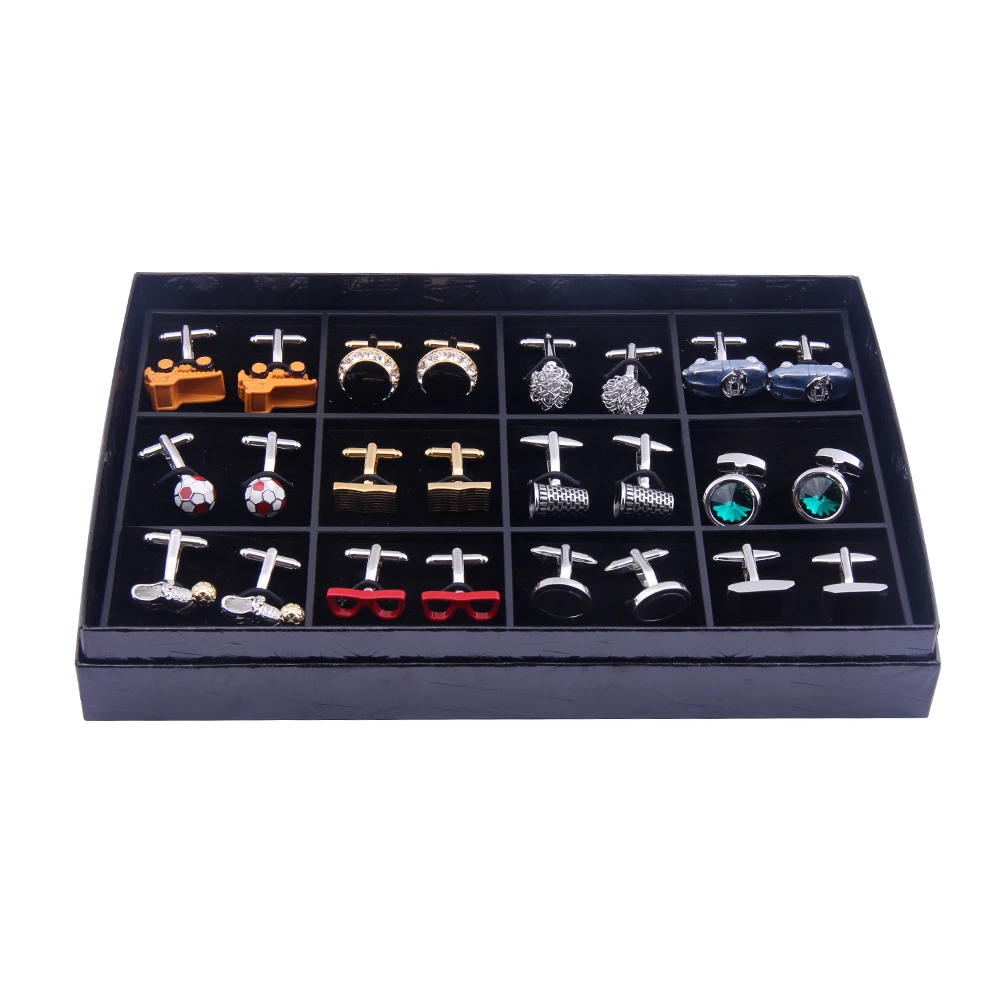 High quality stock mens cufflinks mixed designs ready to ship