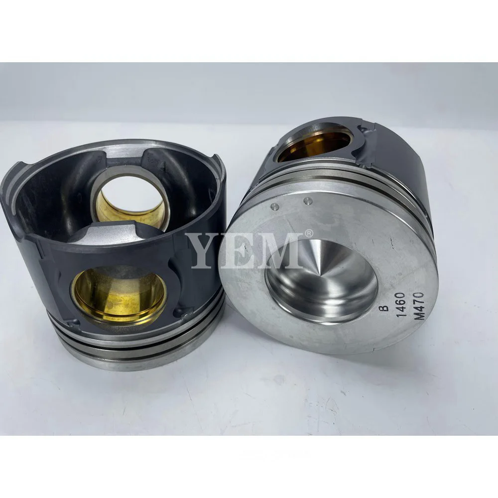 For Mitsubishi 4M50 Piston ME231472 Excavator Diesel Engine Parts
