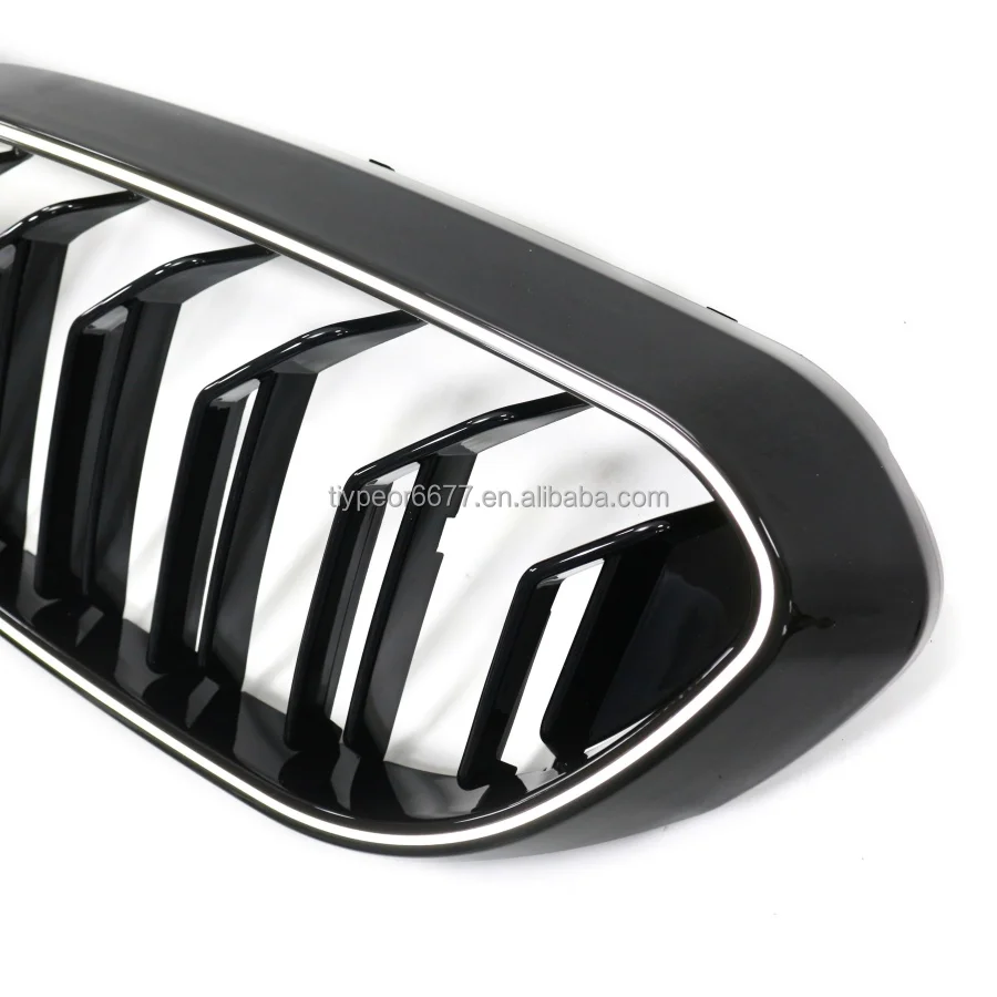 product tiypeor for bmw 5 series g30 g31 2017   2020 car bumper kidney led light lamp grille grill-6