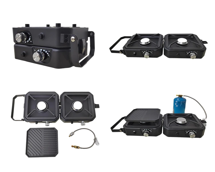 Portable Stove Camping Bbq Korean Kitchen Camp Propane Gas Burner Stove