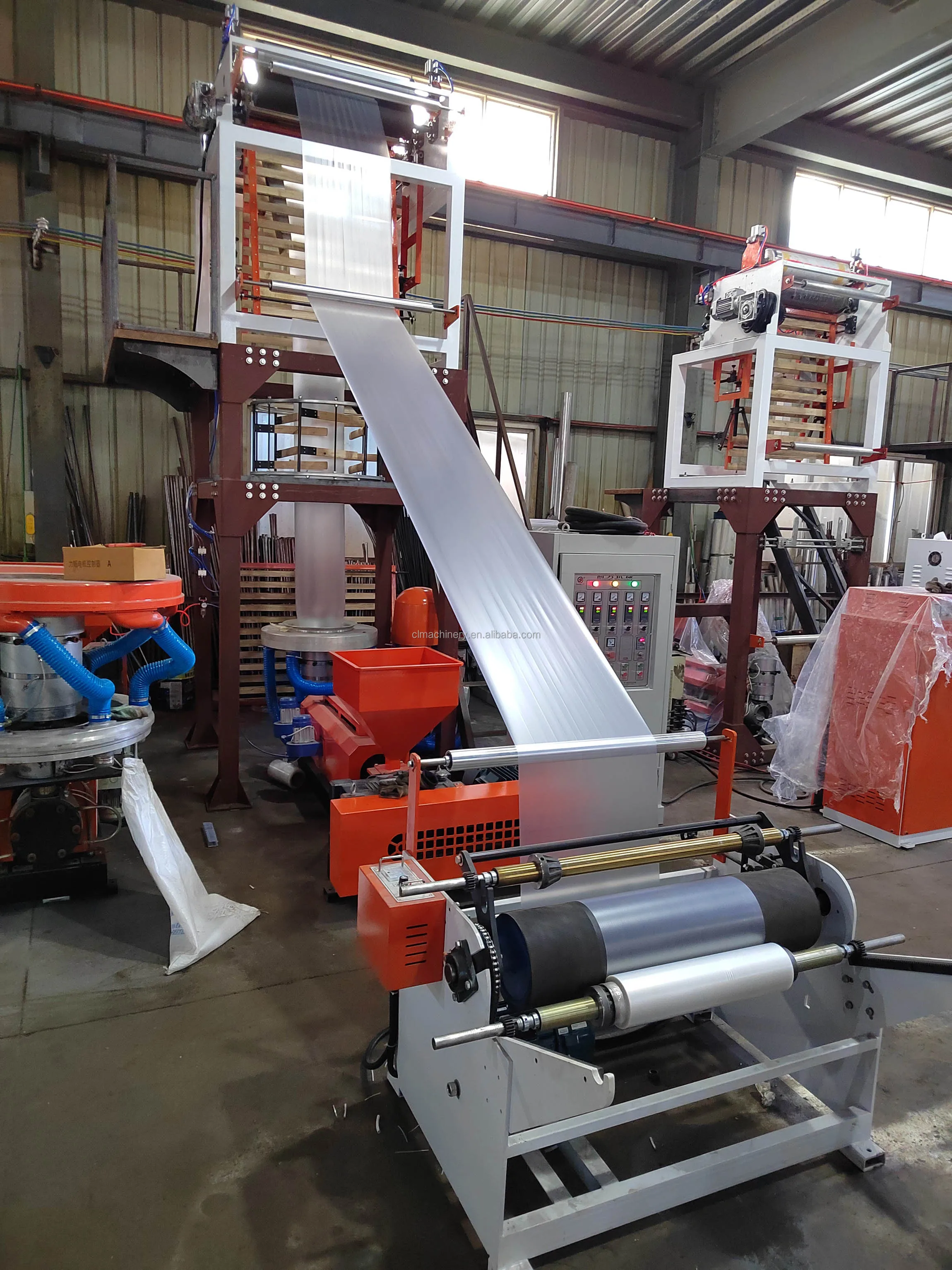 LDPE/HDPE Film Blown Machine for Plastic Shopping Bag