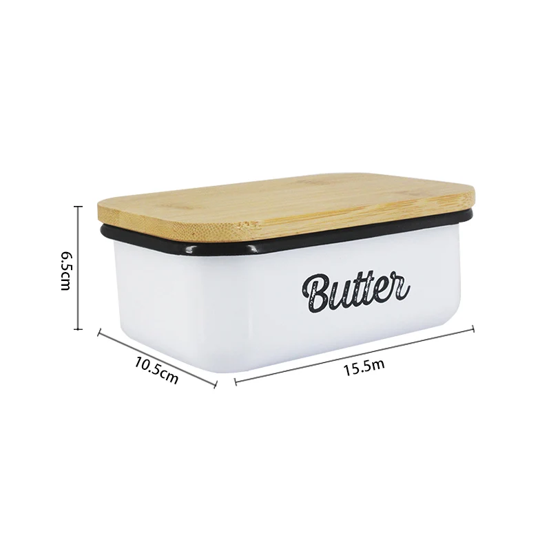 Butter Dish With Lid, Chase Chic Ceramic Butter Keeper With Cover And Knife, 500ML Airtight - View #8