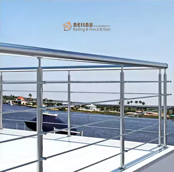 Reilbu Modern Stainless Tube Railing Balcony Railing System-Easy to ...