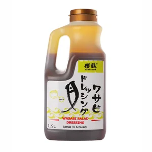 High Quality Mustard-Based Salad Dressing Private Label Bottled Wasabi Salad Dressing Sauce Manufacturers