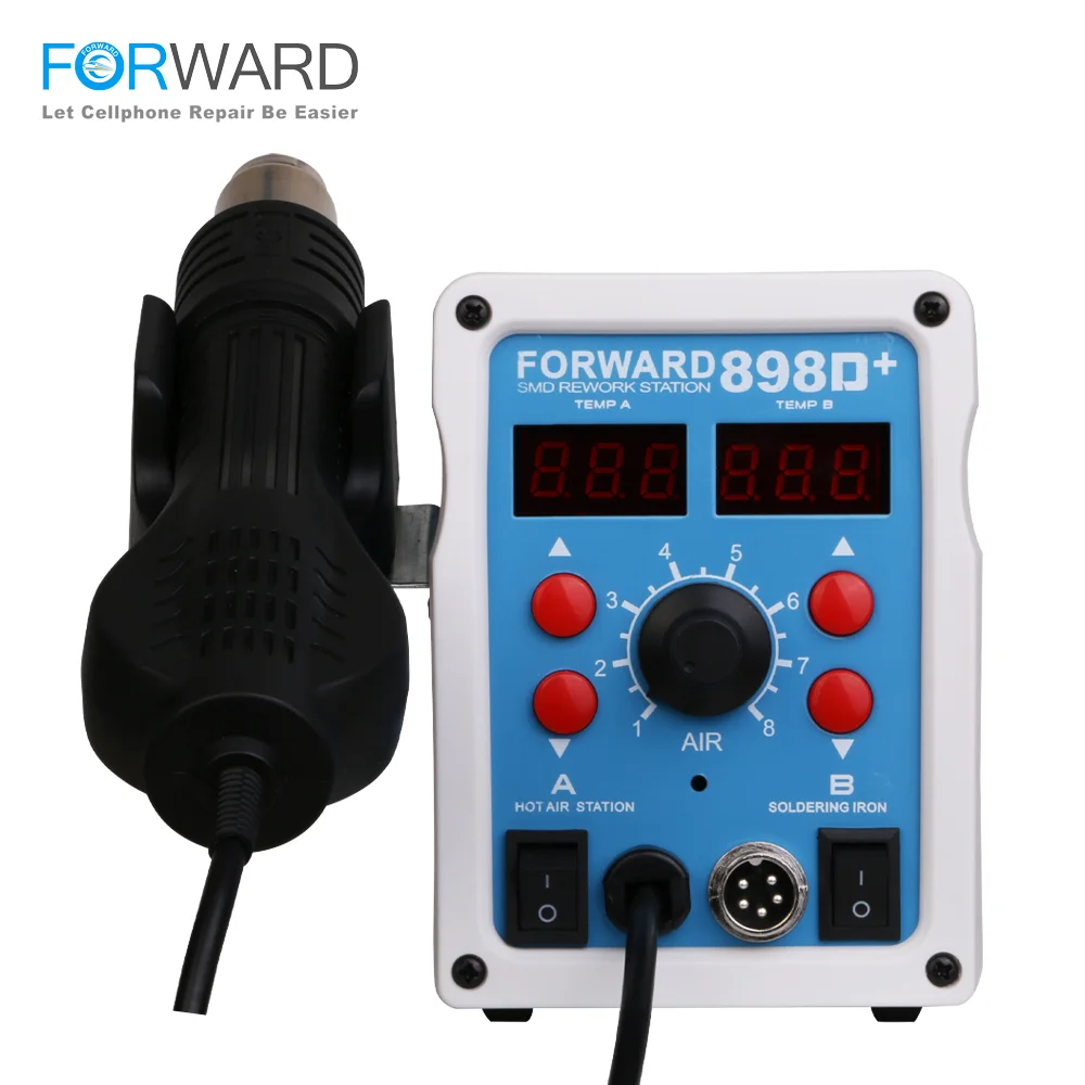 FORWARD 858D Heat Gun With Digital Display Repair Station For Mobile Phone  Repair - Forward Machine Factory