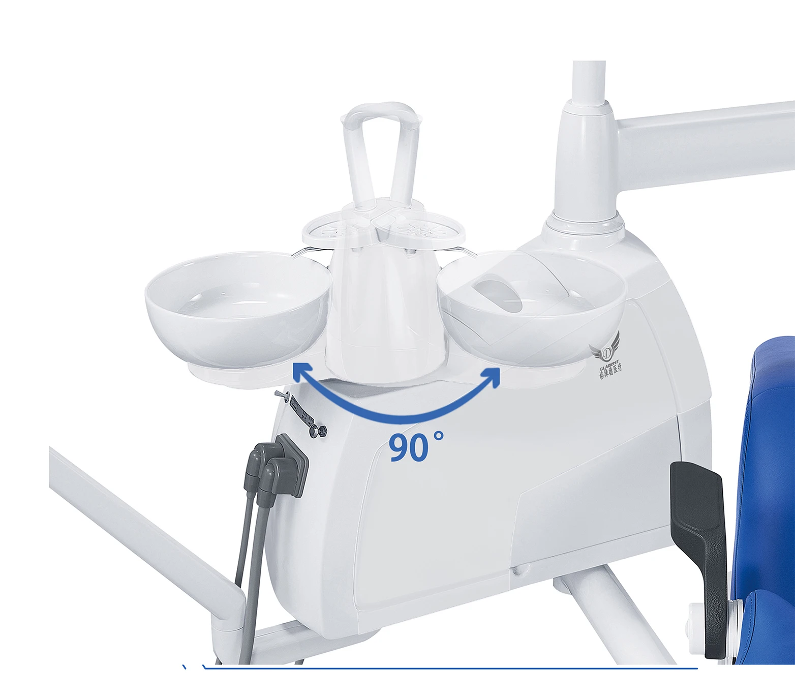 Gladent Hybrid Dental Unit with Imported Hydraulic Pump System
