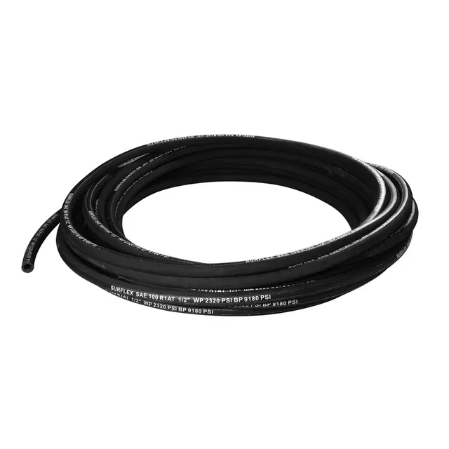 Hyroteflex Brand DIN EN853 1SN 2SN Length 50m 100m Hydraulic Rubber Hose