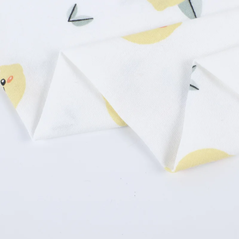 Оптовая продажа ткань, тянущаяся в 4 направлениях, однофонтурное трикотажное полотно с цветочным принтом трикотажная ткань из хлопкового материала на основе спандекса, выполнено в цветовой гамме ткани с высоким качеством цифрового печати telas для dre