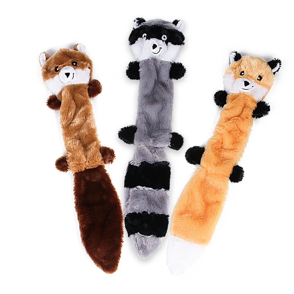 zippypaws skinny peltz no stuffing squeaky plush dog toys