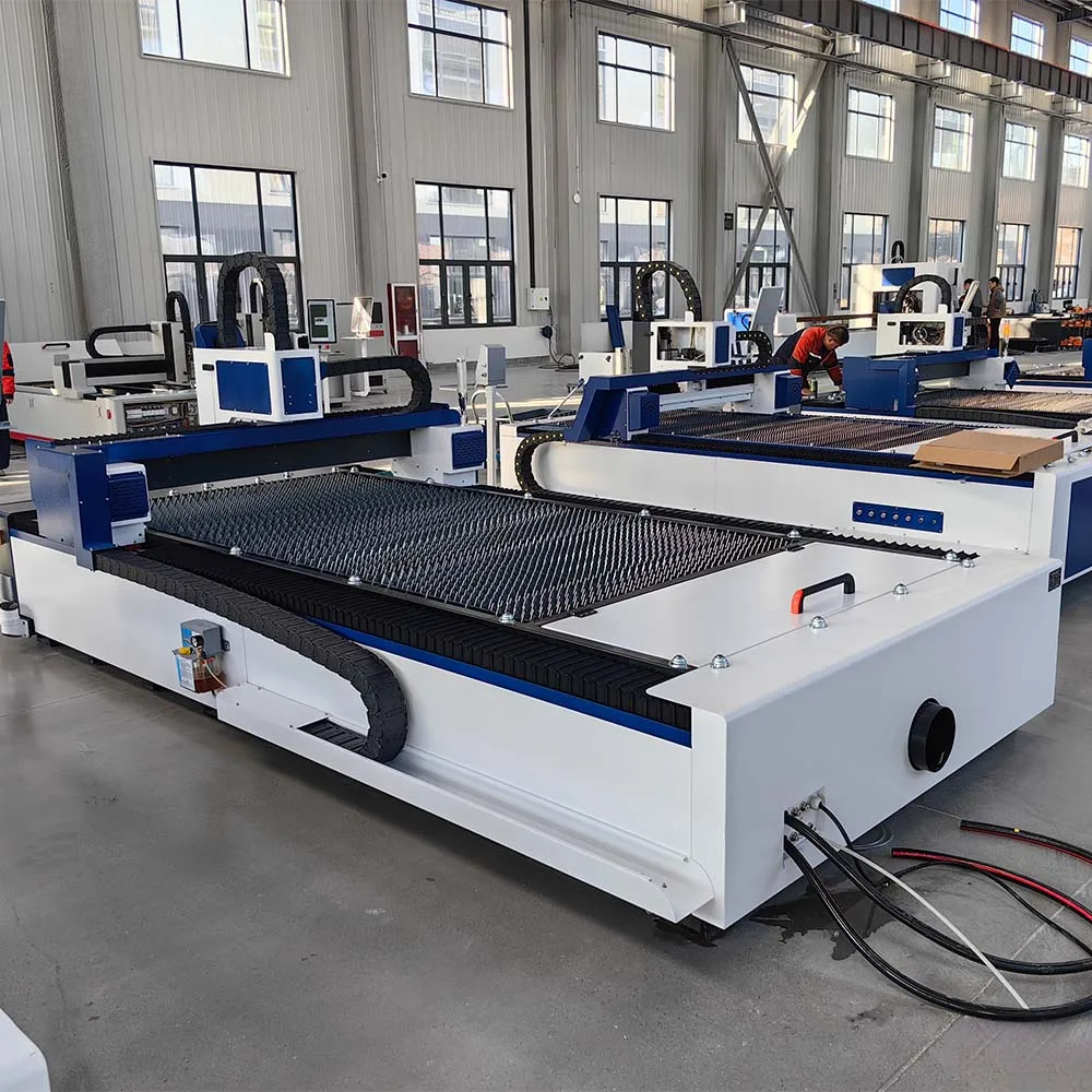 HUAXIA 3015 3000W 6000W High Power Metal Plate Fiber Laser Cutting Machine CNC Laser Cutter for Stainless Carbon Steel Aluminum