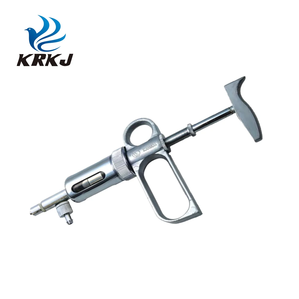 CETTIA KD111 1-10ml Continuous and Adjustable Veterinary Automatic Injection Syringe Gun10ml for Tree