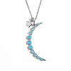 Opale blu-argento