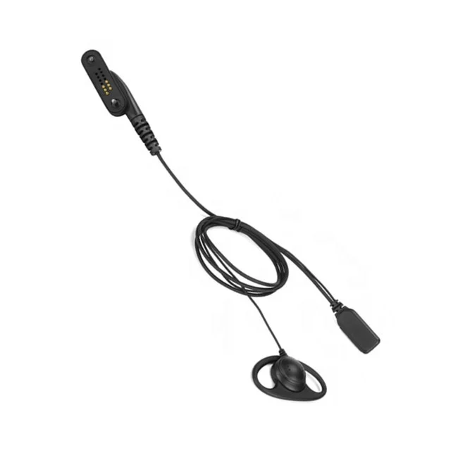 Комплект для активного шумоподавления гарнитуры радио ptt walkie ear piece с микрофоном