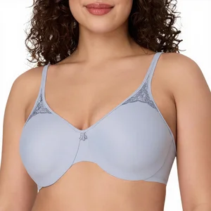 Bali Womens Passion for Comfort Minimizer Bra Gothic Solid Full-Coverage Underwire Bra with Seamless Cups