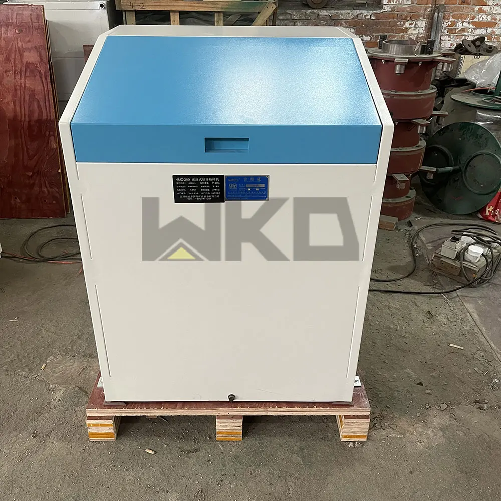 MZ-100/200 Lab Sample Pulverizer 150ml/150G Ring Mill Vibratory Cup Mill Featuring Tungsten Carbide Bowl Motor Engine Core