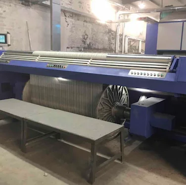 Textile Yarn Sizing Machine for Weaving Fabrics with One or Two Sizing Box
