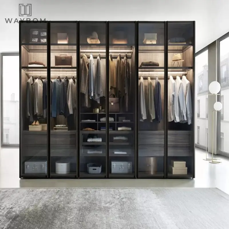 Modern Luxury Wardrobe / Walk-in Closet PLYJ20010-104