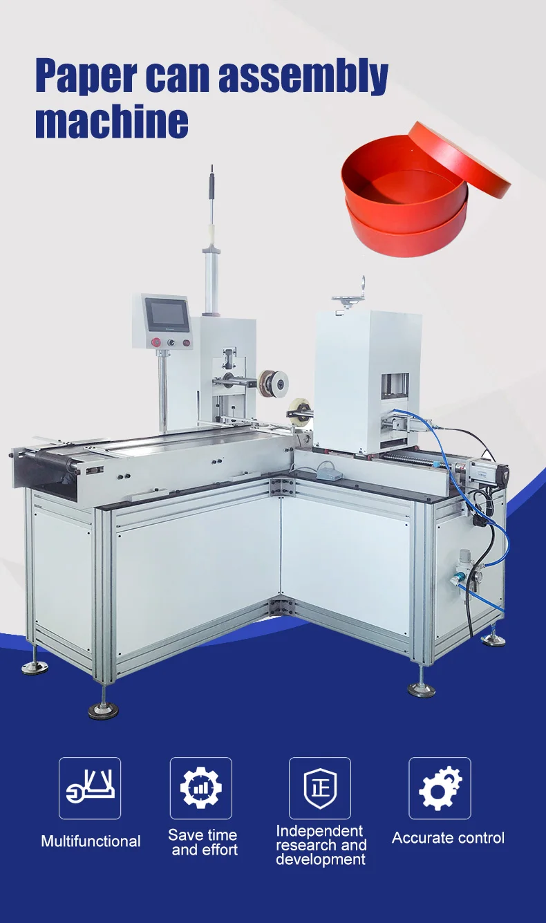 Factory Price Bottle Paper Tube Labeling Machine Round Bottle Labeling