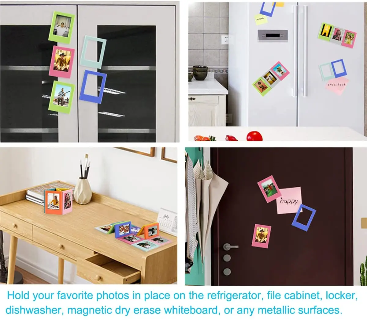 Wholesale Customized Photo Frames For Refrigerator Soft Pvc 4x6 Picture Frames Fridge Photo