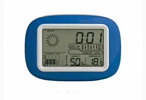 ABS Factory Direct Supply Digital Table Clock Multi-functional Alarm Clock Led Clocks for Home Digital Temperature Humidity