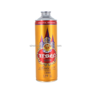 1000ml 2000ml 1L 2L beer tin cans custom print cans for cold beer