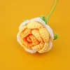 Rose jaune dégradé fini