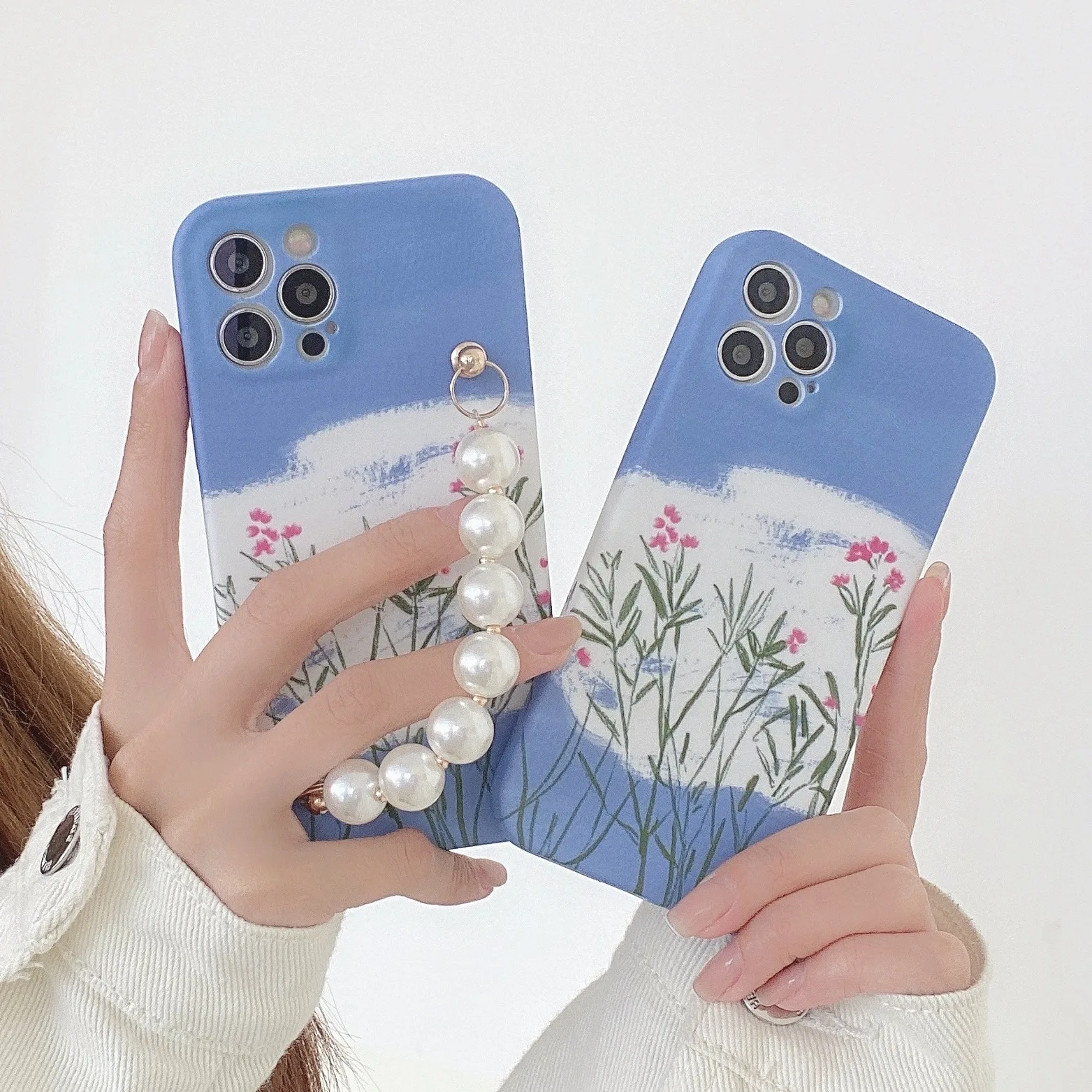 NITITOP Blumen-Hülle Für IPhone 11 Pro Max – Vintage Rosen-Design, Weiches TPU, Stoßfest & Dünn