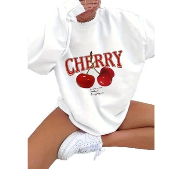 Cherry letter print sports hoodie Sports jumper High quality girls ski hoodie Autumn Winter women's sweatshirt