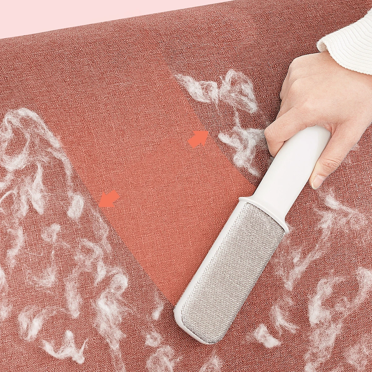 Многоразовая маленькая липкая роликовая щетка для домашнего использования путешествий удаления шерсти домашних животных Легкая очистка