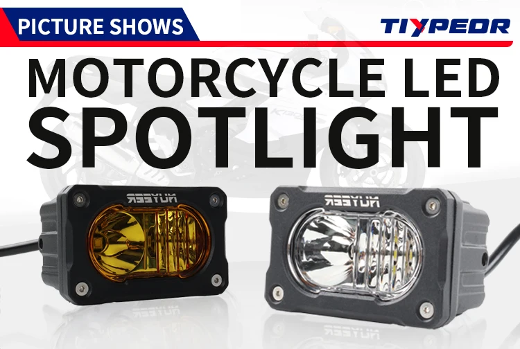 product tiypeor motorcycle car spotlight headlight auxiliary led work light combo beam driving lamp for off road tractor truck fog light-3