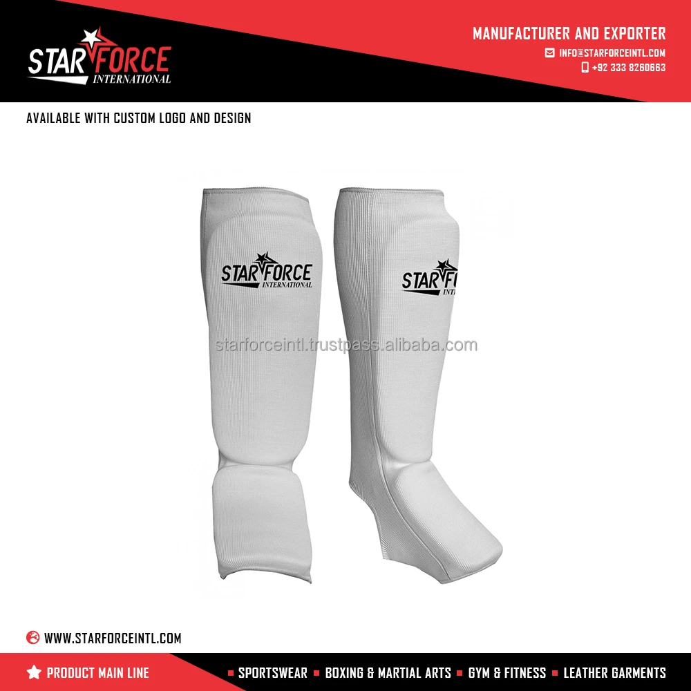 Martial Arts Shin Guards,Mma Shin Instep,Karate Protection Pads / Shin